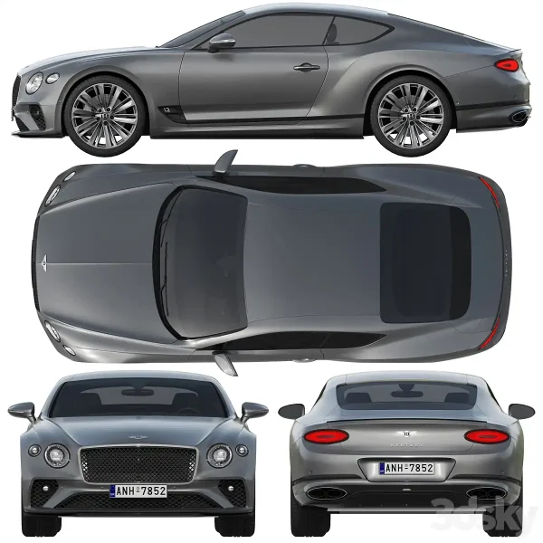 3DSky - Bentley Continental GT Speed - Image 3