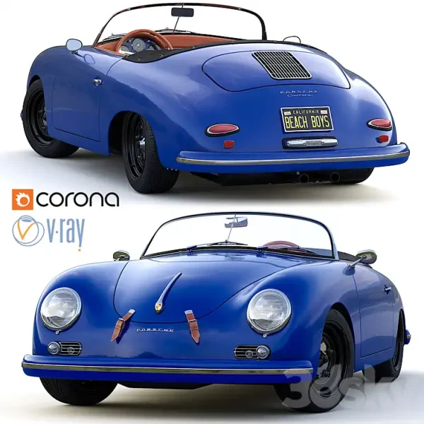 3DSky - Porsche 356 A Speedster 1956