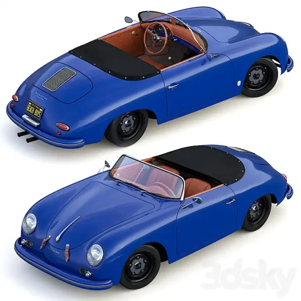 3DSky - Porsche 356 A Speedster 1956 - Image 2