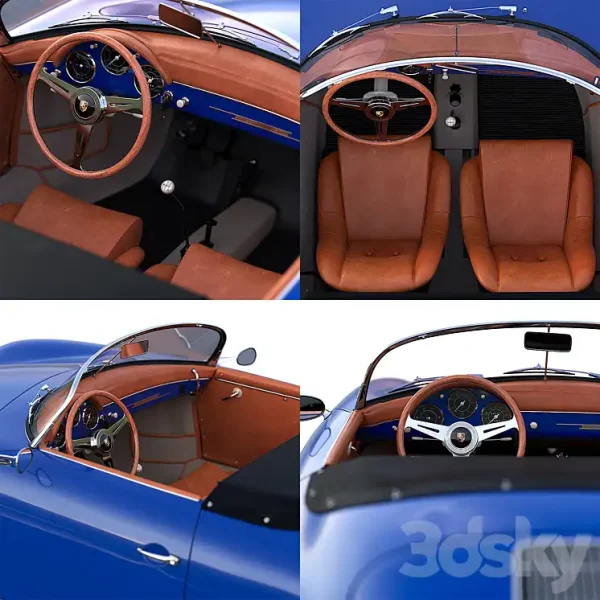 3DSky - Porsche 356 A Speedster 1956 - Image 4
