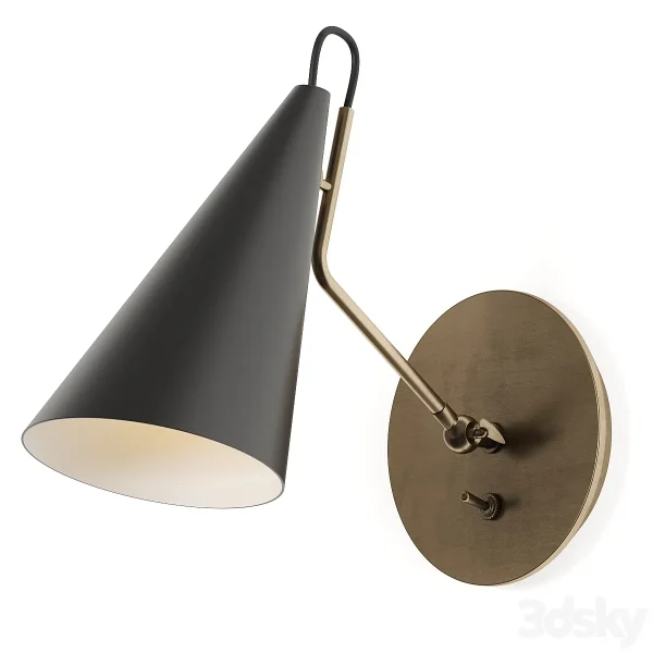 3DSky - Visual Comfort Europe Clemente Wall Lamp - Image 2