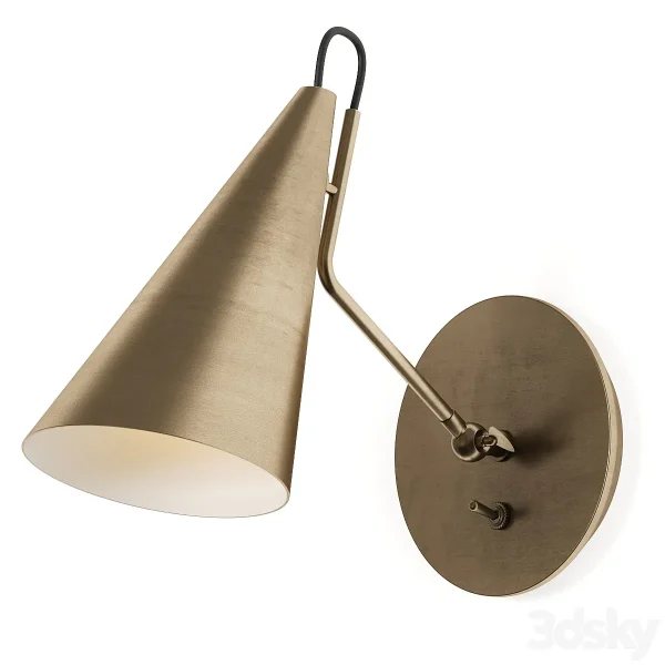 3DSky - Visual Comfort Europe Clemente Wall Lamp - Image 3