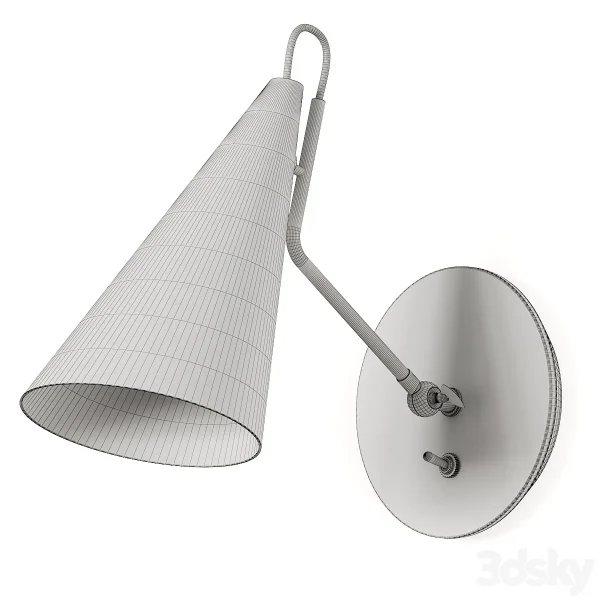 3DSky - Visual Comfort Europe Clemente Wall Lamp - Image 4