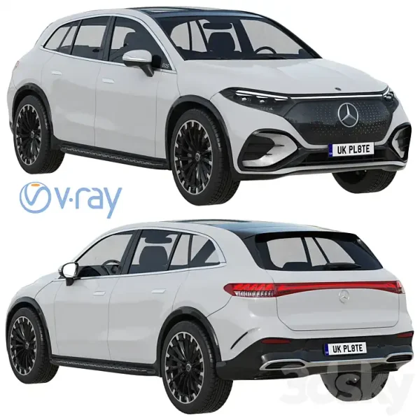 3DSky - Mercedes Benz EQS SUV 2023