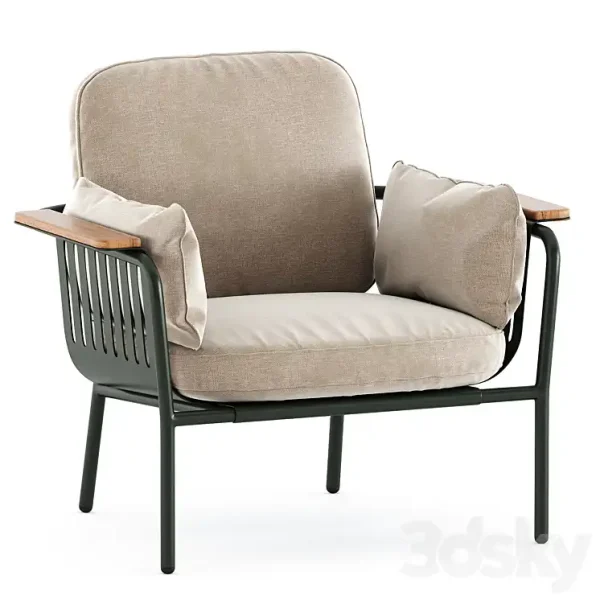 3DSky - Capa Lounge Garden Armchair by Gandiablasco