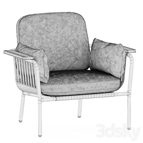 3DSky - Capa Lounge Garden Armchair by Gandiablasco - Image 5