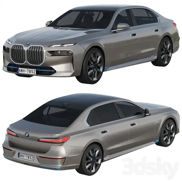 3DSky - BMW i7 2023 - Image 2