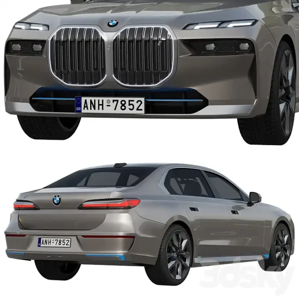 3DSky - BMW i7 2023 - Image 4
