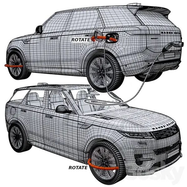 3DSky - Range Rover Sport hybrid PHEV 2023 - Image 5