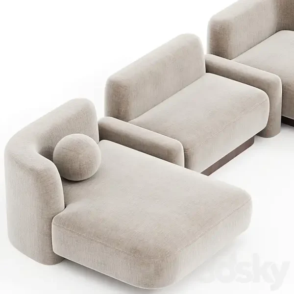3DSky - POP SOFA Delcourt Collection N3 - Image 2