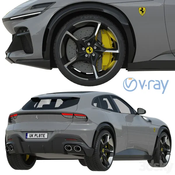 3DSky - Ferrari Purosangue - Image 4