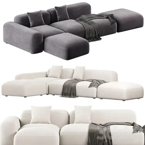 3DSky - Customizable Sofa Lapis E019 - Image 3