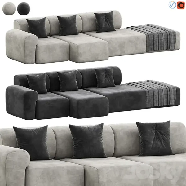 3DSky - IGEA Sofa by Paola Zani