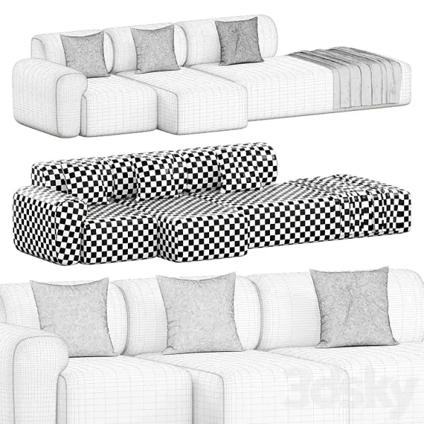 3DSky - IGEA Sofa by Paola Zani - Image 3