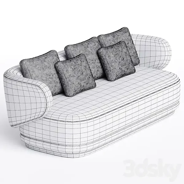 3DSky - HAP Sofa By HC28 Cosmo - Image 3