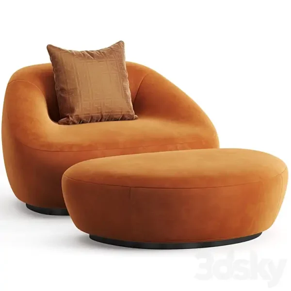 3DSky - Fendi Casa Sandia Armchair