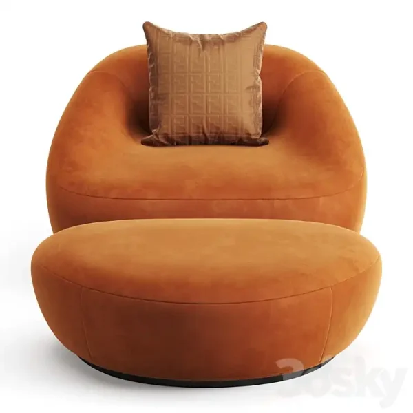 3DSky - Fendi Casa Sandia Armchair - Image 2