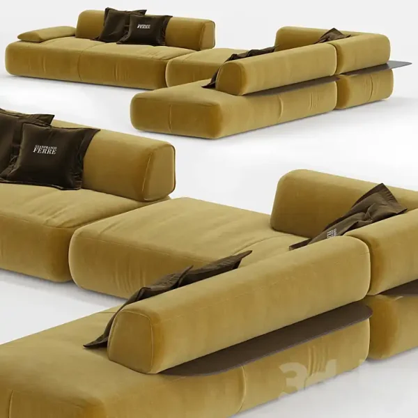 3DSky - Modular Sofas Seattle Gianfranco Ferre - Image 2