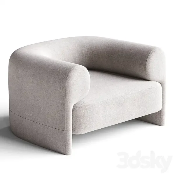3DSky - KASBA Armchair BY ANDREA BONINI - Image 4