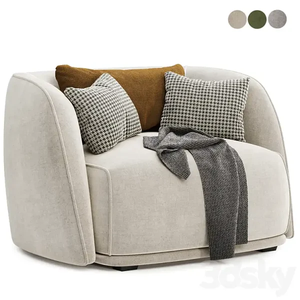 3DSky - Troy Arm Chair