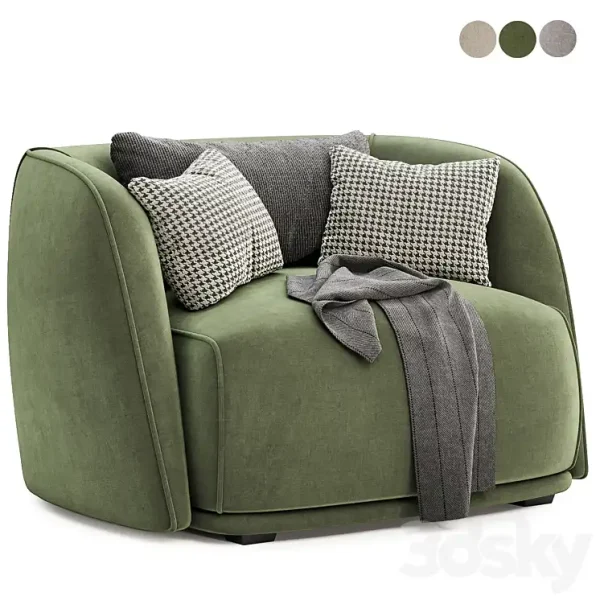 3DSky - Troy Arm Chair - Image 4
