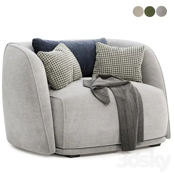 3DSky - Troy Arm Chair - Image 3