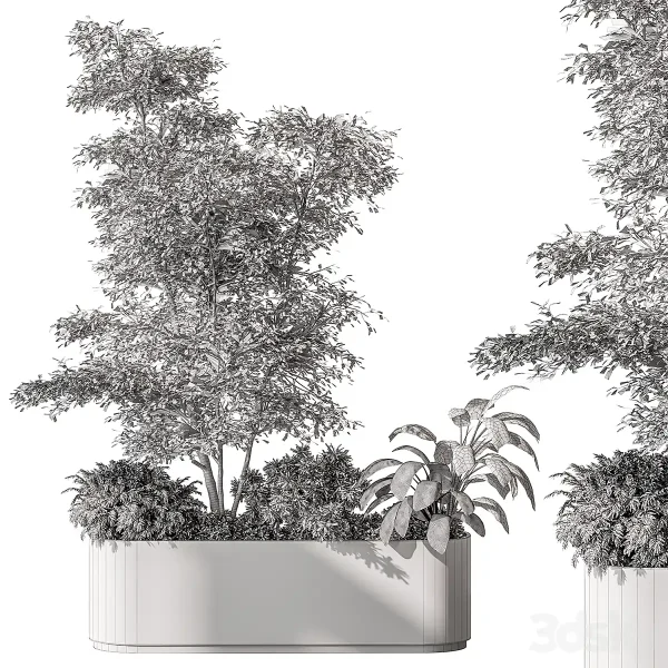 3DSky - Plant Box Outdoor Plants 515 - Image 3