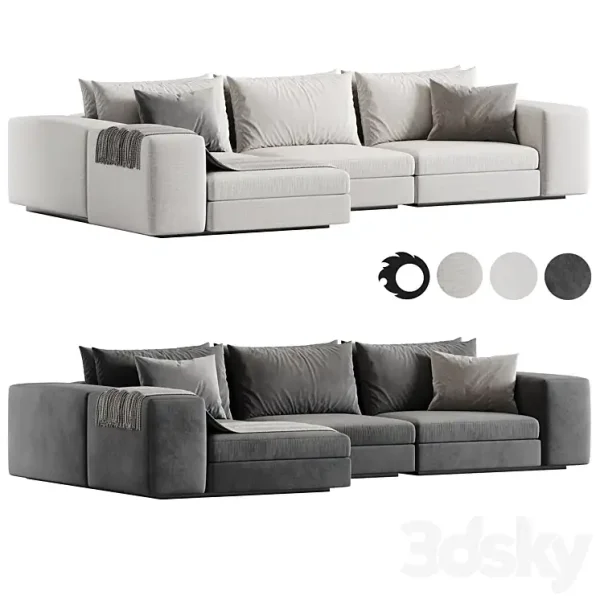 3DSky - Sofa Vista Grande Lounge By Eichholtz - Image 4