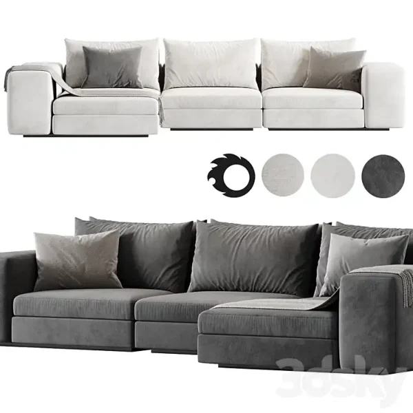 3DSky - Sofa Vista Grande Lounge By Eichholtz - Image 3