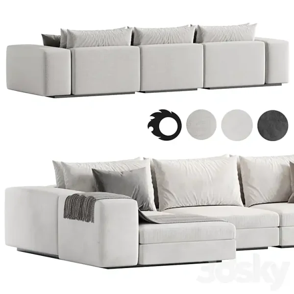 3DSky - Sofa Vista Grande Lounge By Eichholtz - Image 2