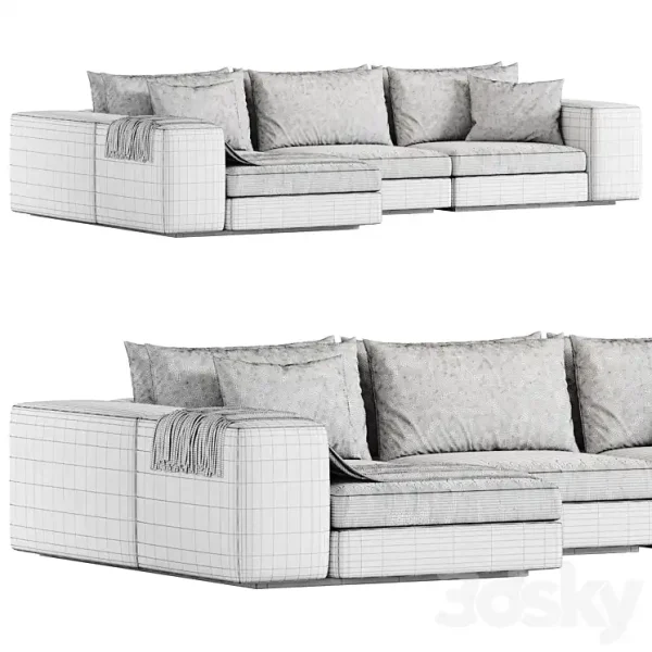 3DSky - Sofa Vista Grande Lounge By Eichholtz - Image 5