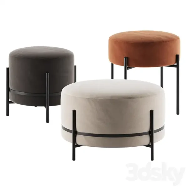 3DSky - BaBa Pouf by ISKU