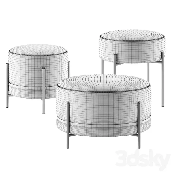 3DSky - BaBa Pouf by ISKU - Image 2