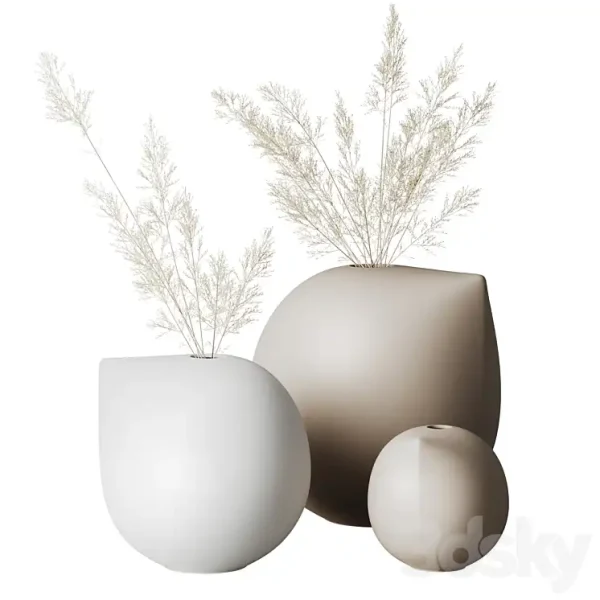 3DSky - Set of Vases DBKD Nib