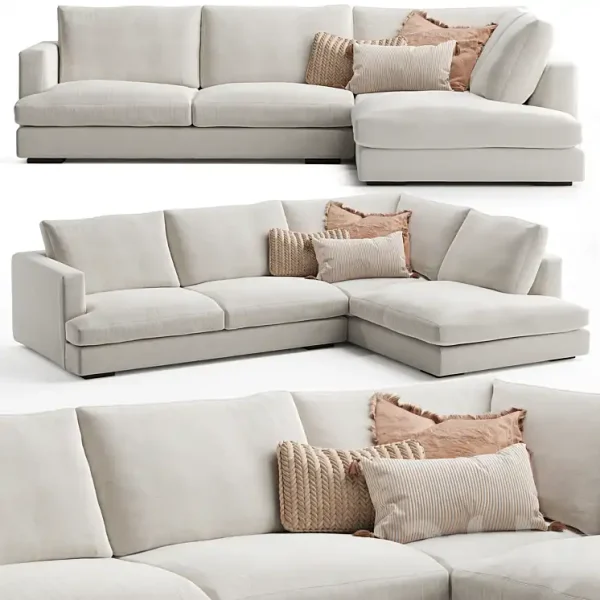 3DSky - Haven 5 Seater Upholstered Sofa