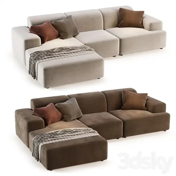 3DSky - Canape Melva by Westwing Collection - Image 3
