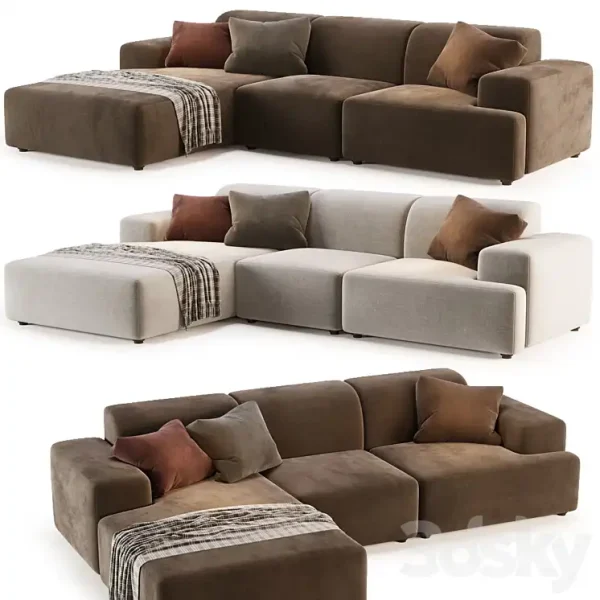 3DSky - Canape Melva by Westwing Collection - Image 2