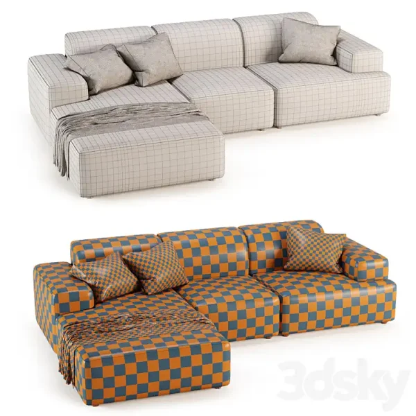 3DSky - Canape Melva by Westwing Collection - Image 5
