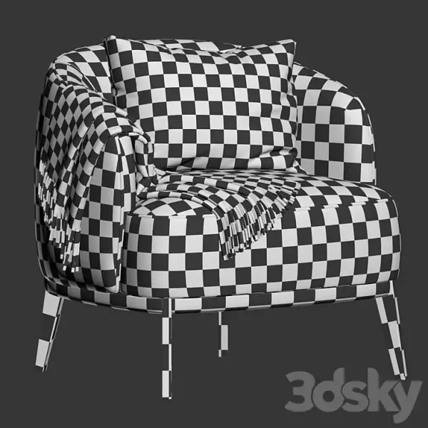 3DSky - Megan Armchair By Sweetpeaandwillow - Image 4