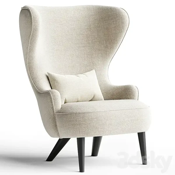3DSky - TOM DIXON WINGBACK MICRO CHAIR