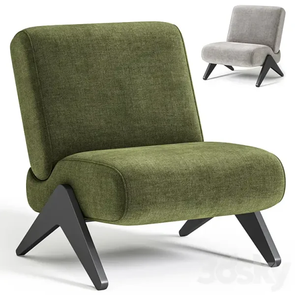 3DSky - Virgo Occosional Chair Virgo