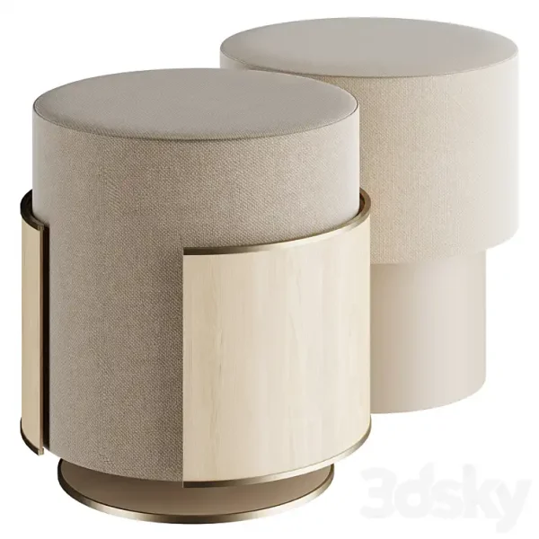 3DSky - ANA ROQUE INTERIORS Pouf - Image 2