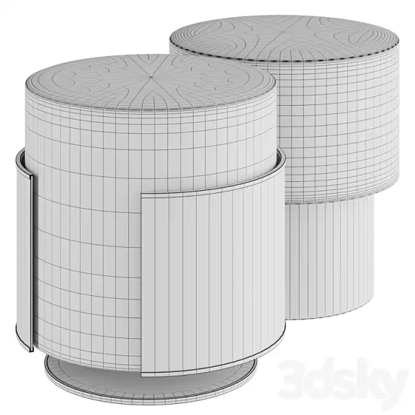 3DSky - ANA ROQUE INTERIORS Pouf - Image 3