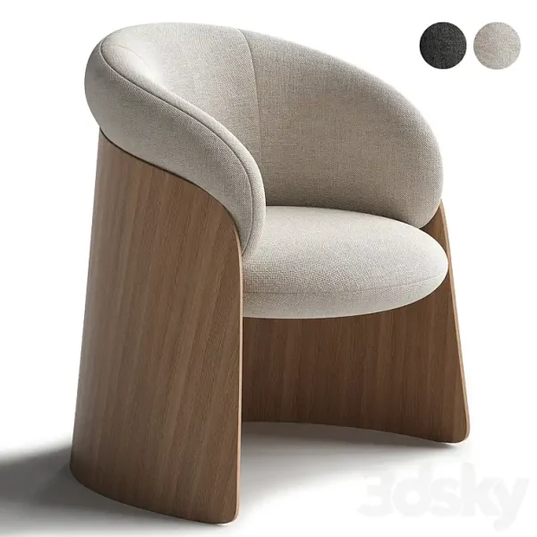 3DSky - GINGER MADERA Chair - Image 3