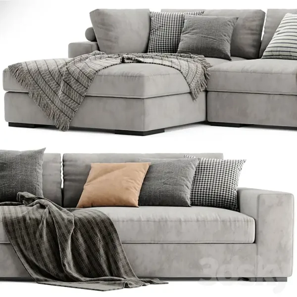 3DSky - Marac Gordon Chaise Longue Sofa - Image 4