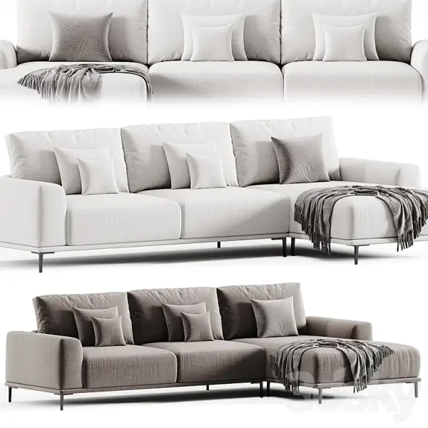3DSky - Sofa Lounge Montado By Eichholtz - Image 2