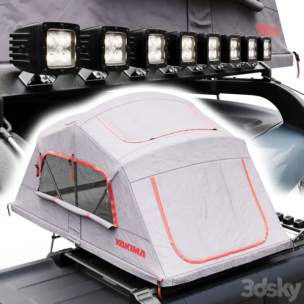 3DSky - Ford Bronco Raptor Rooftop Tent - Image 4