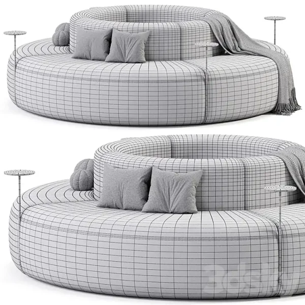 3DSky - ARTIKO Sectional Modular Sofa - Image 5