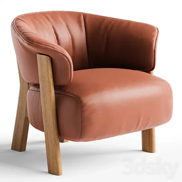 3DSky - Back Wing Armchair