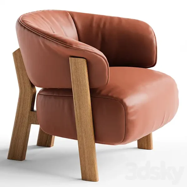 3DSky - Back Wing Armchair - Image 3